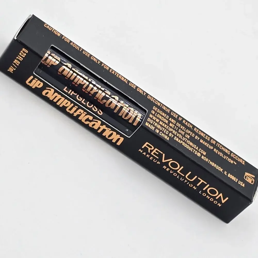 Makeup Revolution Lip Amplification Gloss “Limitless” Amplified Long Wear – New